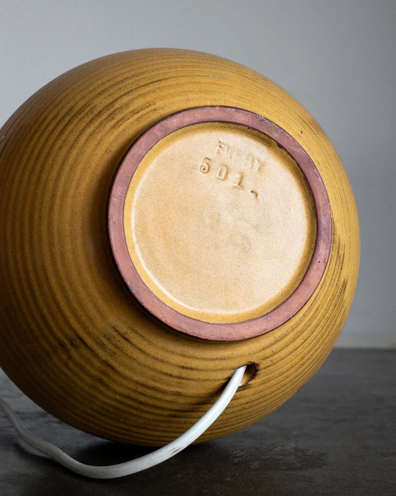 Vintage Ceramic Table Lamp, Sweden 1930s/40s