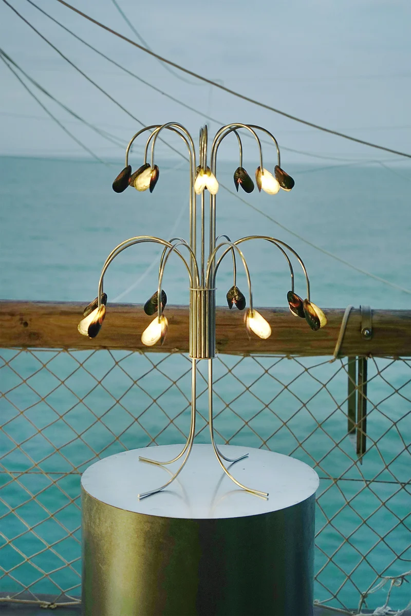 Shell Table Lamp