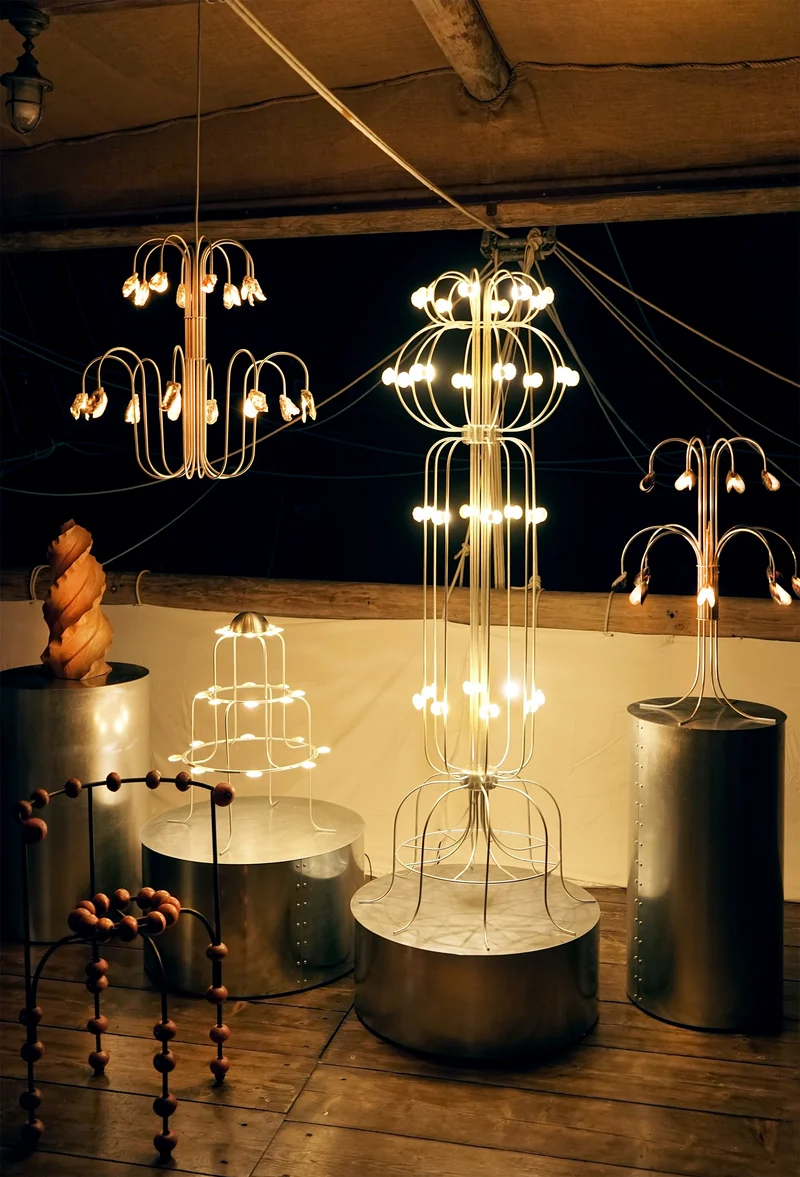 Shell Table Lamp