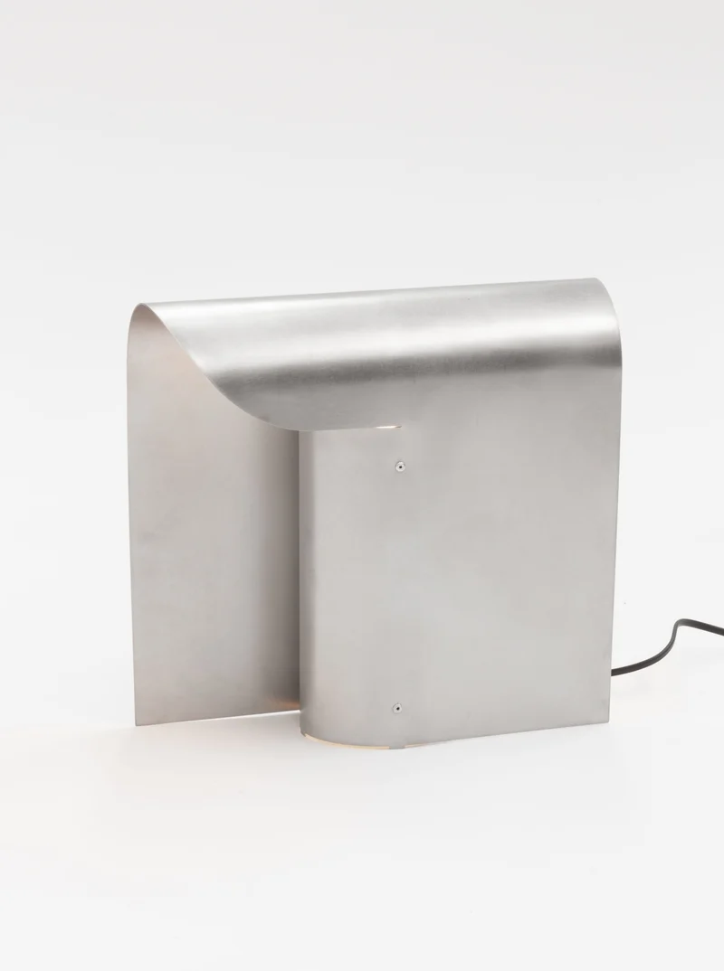 Arc Stainless Steel Table Lamp
