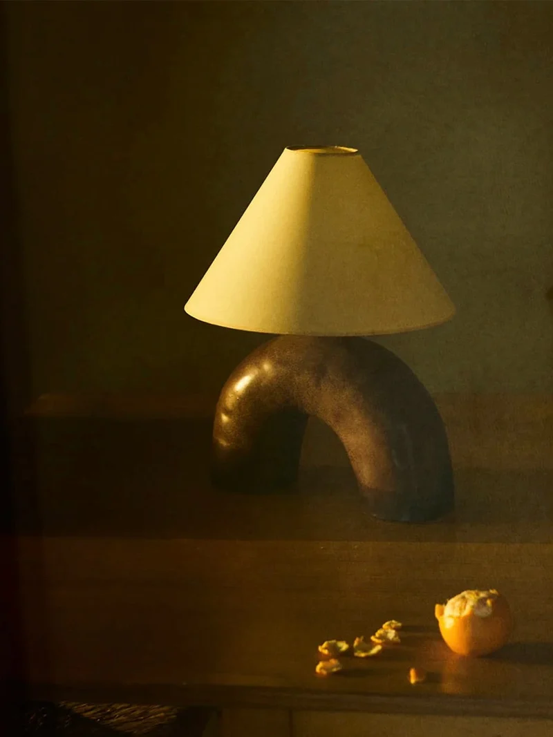 Volta Brass Table Lamp