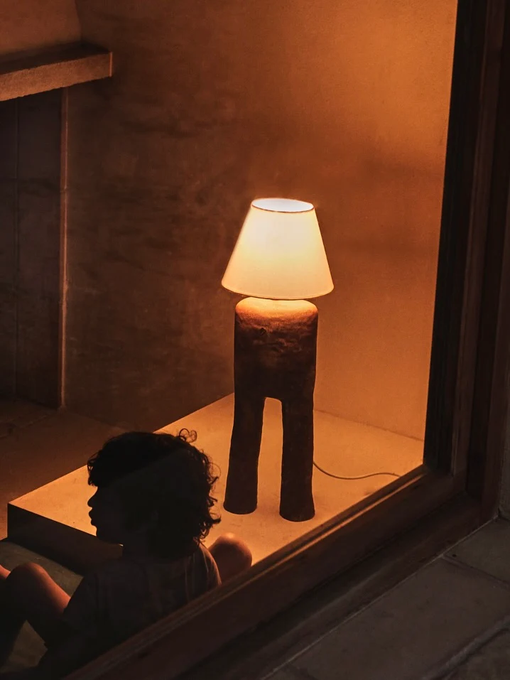 LIV Brass Table Lamp