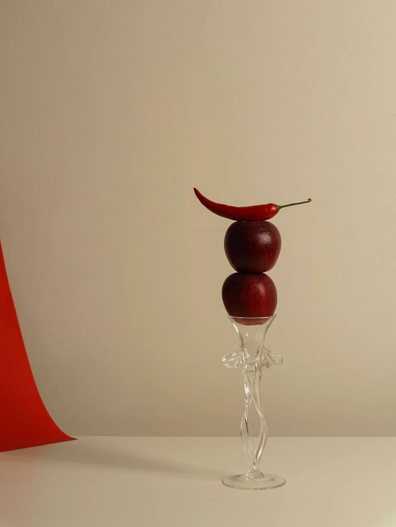 Mouth Blown Candle Holder