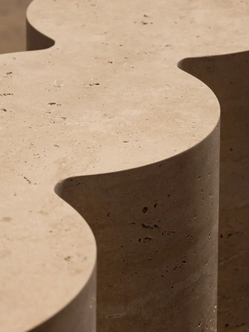 M_008 Travertine Console