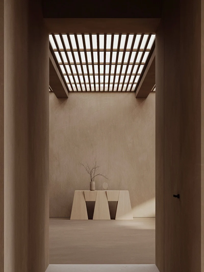 M_006 Walnut Console