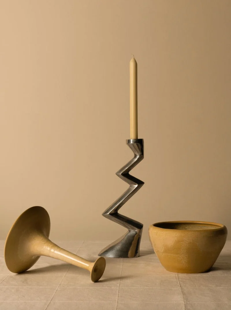 Matthew Hilton Zigzag Candle Holder