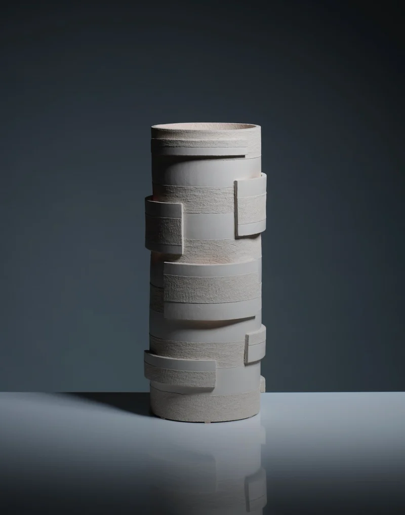 "Bricks" Table Lamps in Ceramic