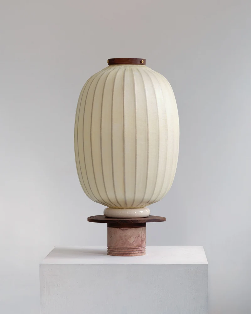 'Peach Charm' Table Lamp
