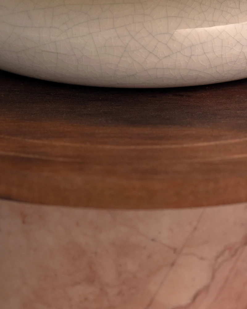 'Peach Charm' Table Lamp