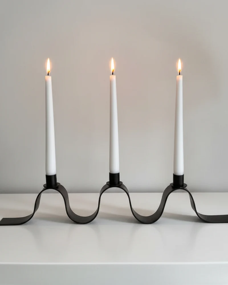 The Ribbon Candelabra