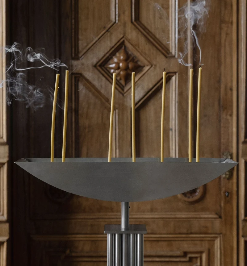 Lux Æterna Candleholder Sculpture