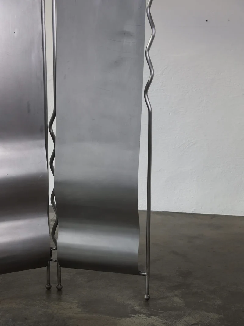 "Alto" Folding-Screen in Stainless Steel