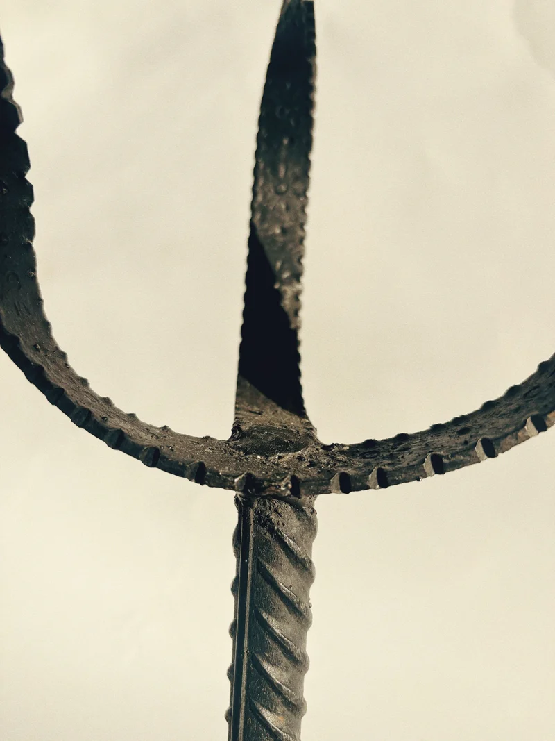 Artisan Metal Candlestick