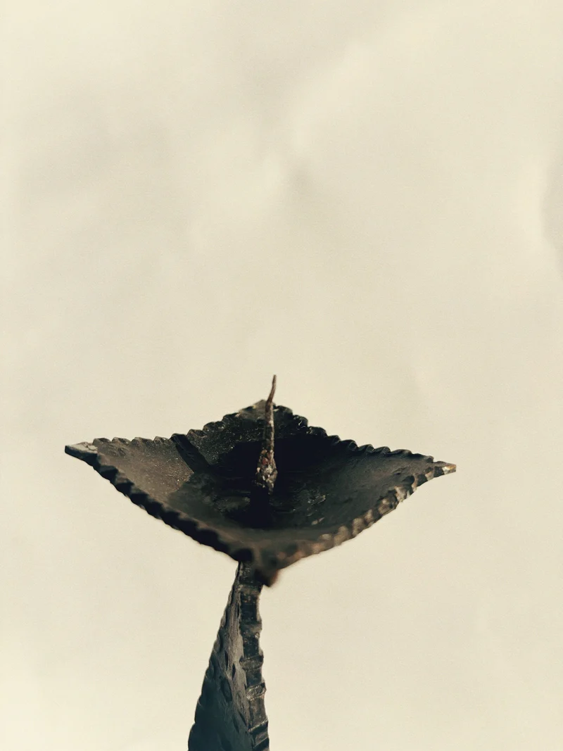 Artisan Metal Candlestick