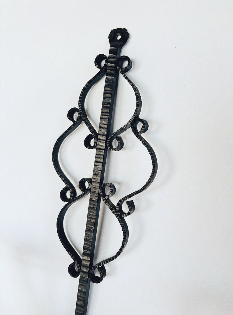 Metalwork Wall Candleholder, Poland