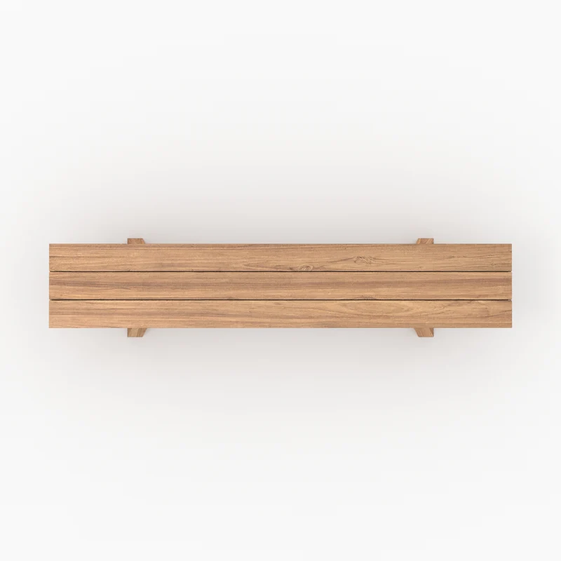 Banc de jardin Soraya en bois de teck 4 personnes