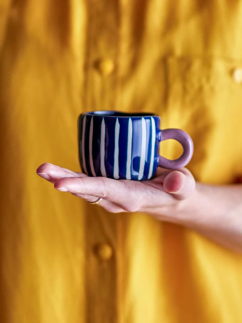 Tasse à rayure