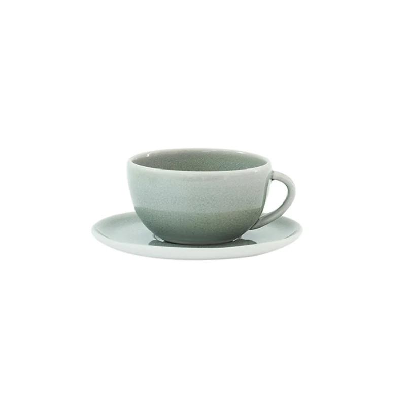 Tasse & sous-tasse thé Maguelone Cachemire