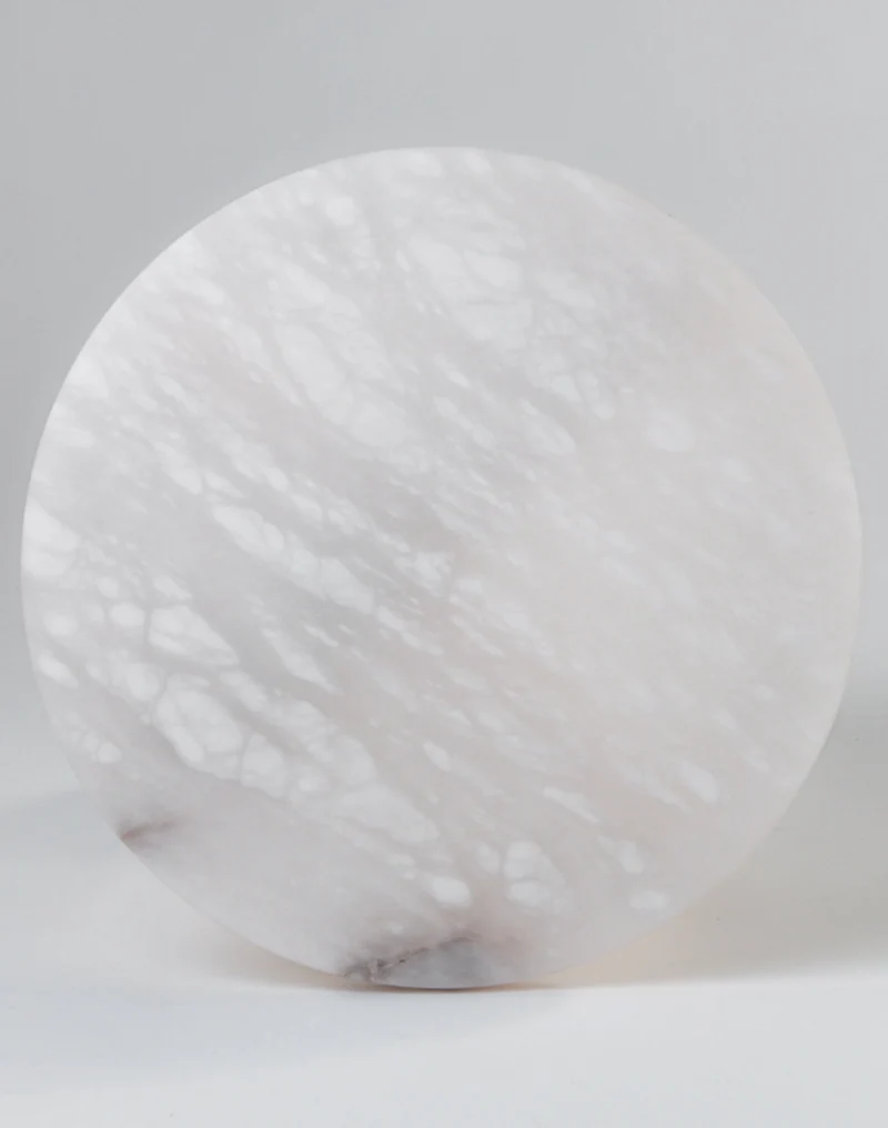 Side Table in Alabaster