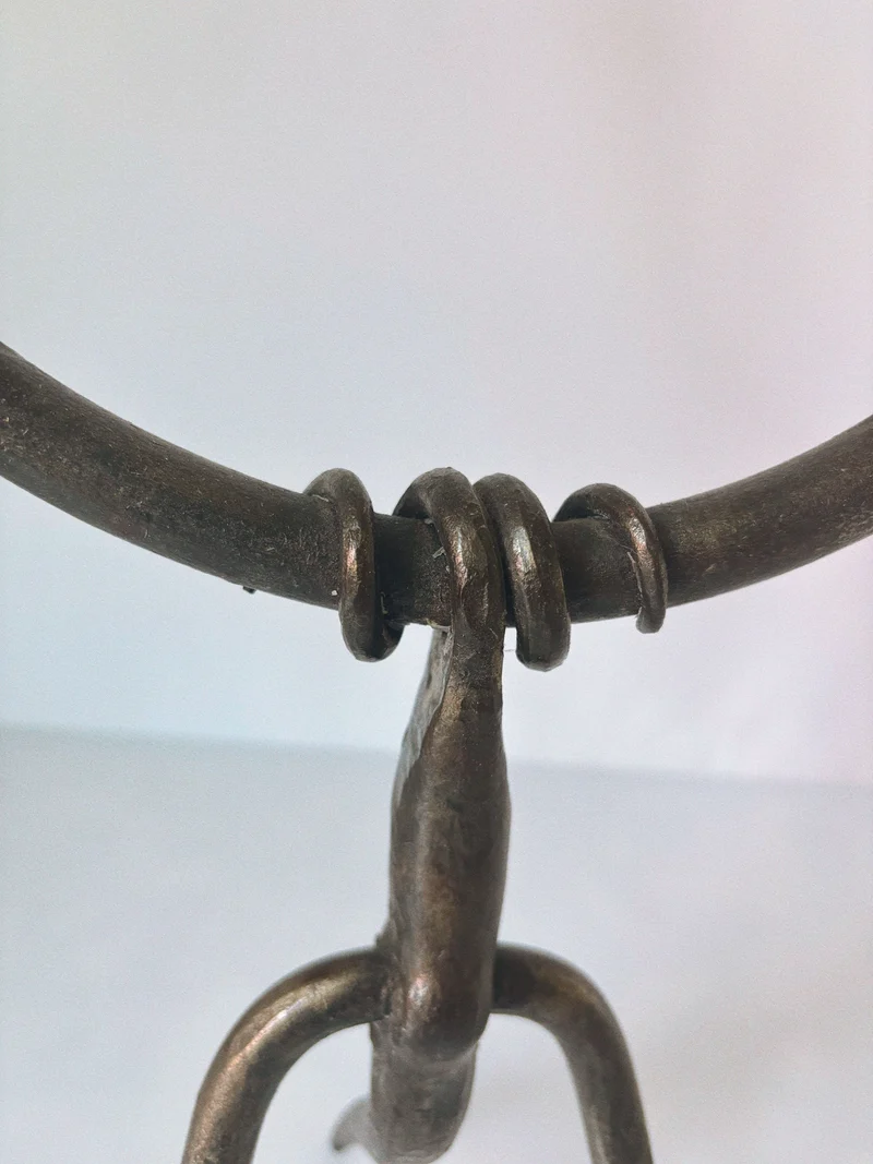 Metal Artisan Candleholder, Poland