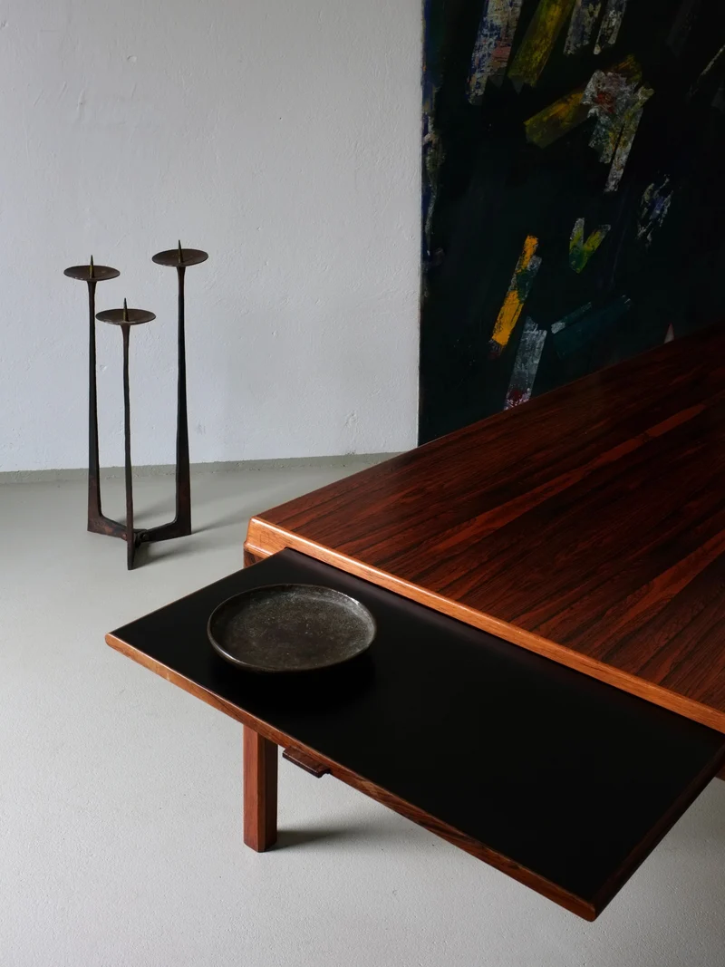Johannes Andersen Rosewood Coffee Table, 1960s