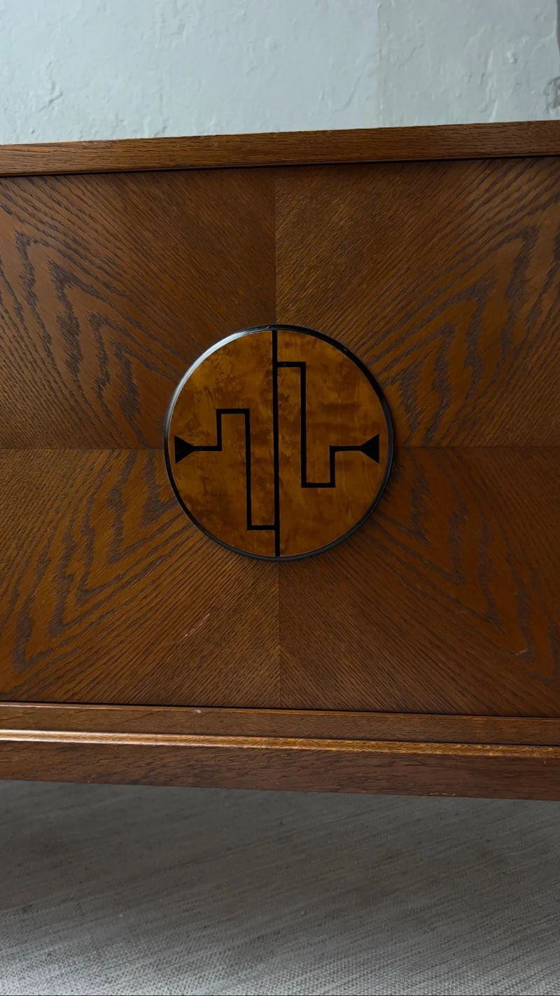 Swedish Modern Oak Sideboard, 1930s