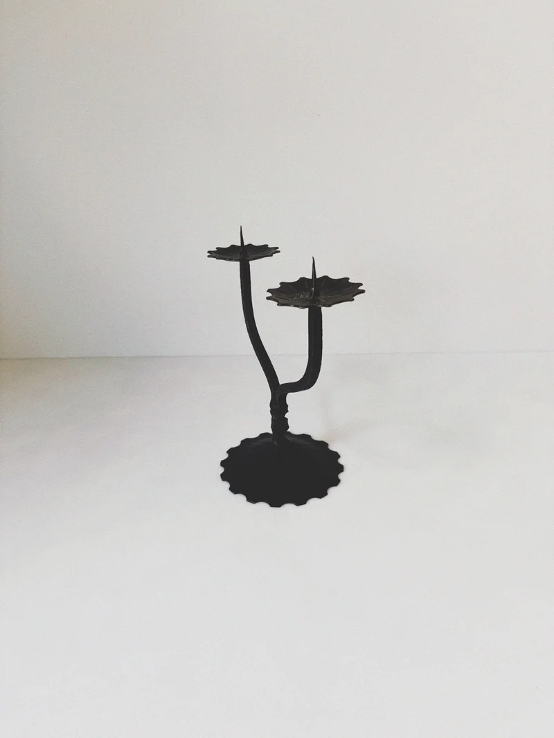 Metal Candleholder, Poland