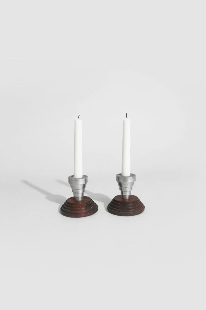 Stair Step Candleholder Set