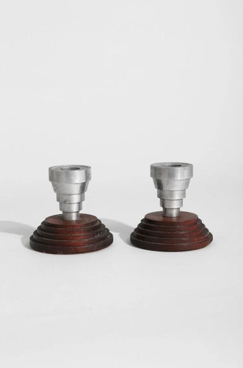 Stair Step Candleholder Set