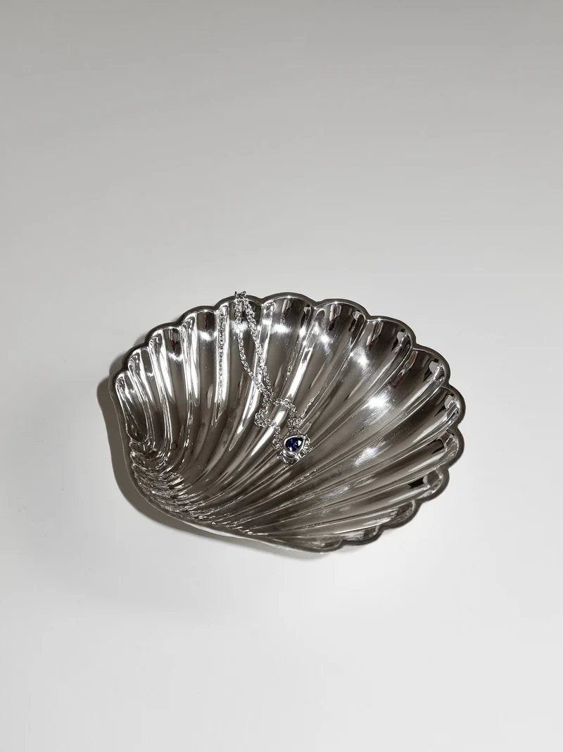 Sterling Silver Shell Vide-Poches