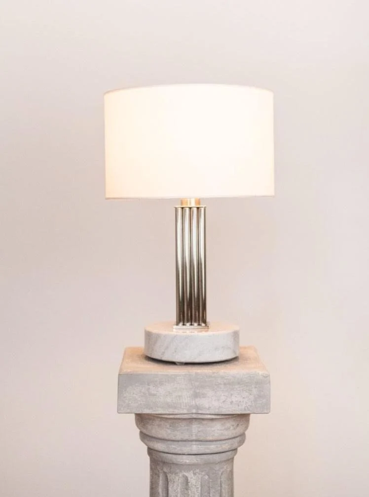Athens Stainless Steel table Lamp 4