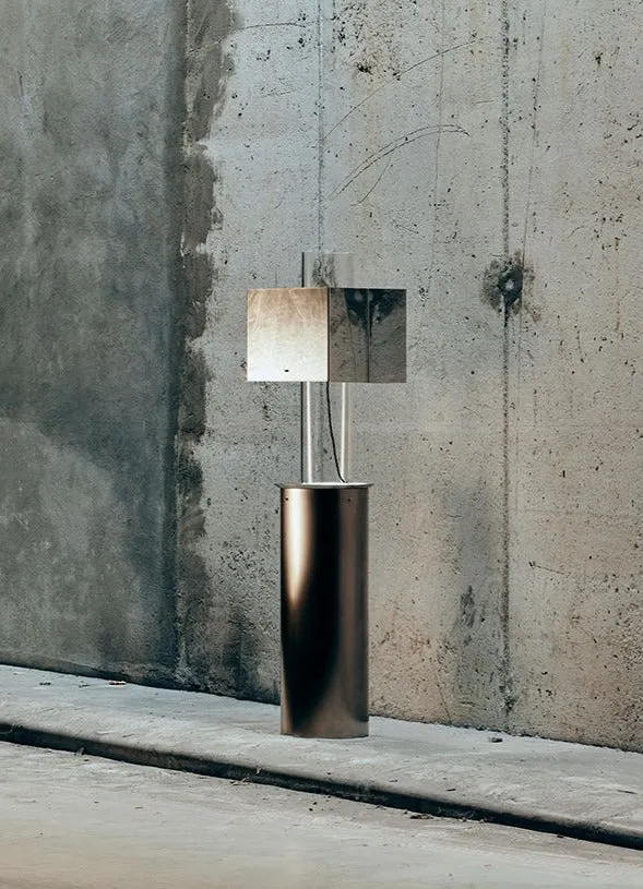 Metal Floating Stainless Steel Table Lamp