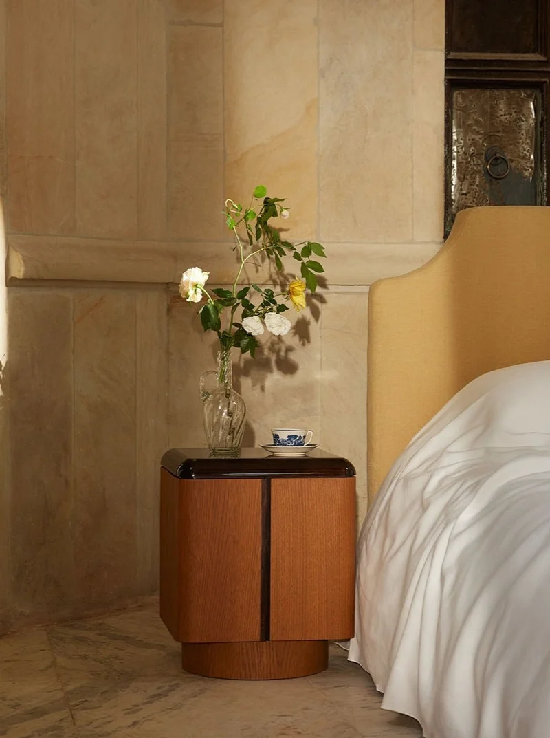 Pair of Various Positions Nightstands
