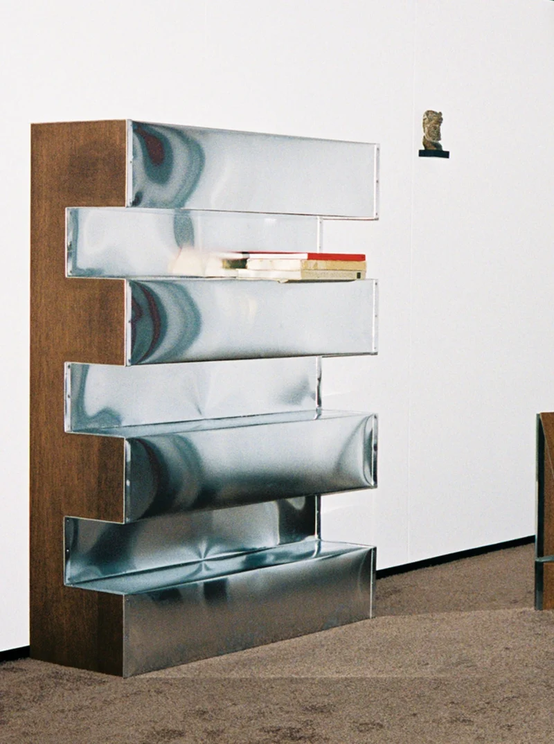 The Aluminum Bookshelf