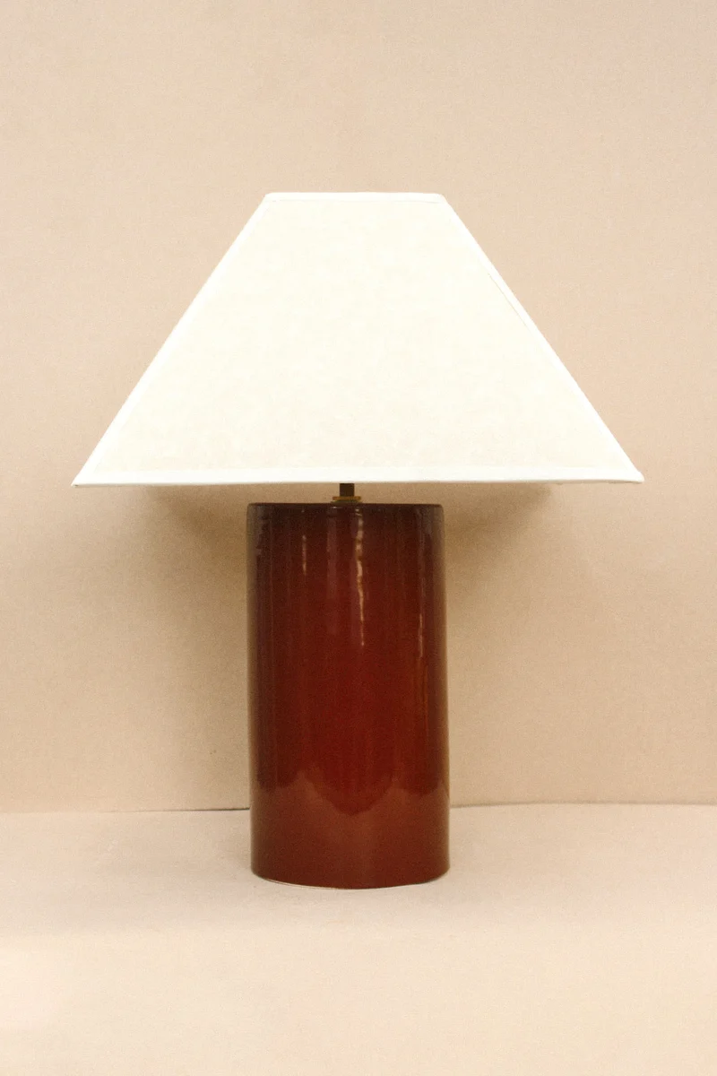 Hacienda Ceramic Table Lamp (Cacao)