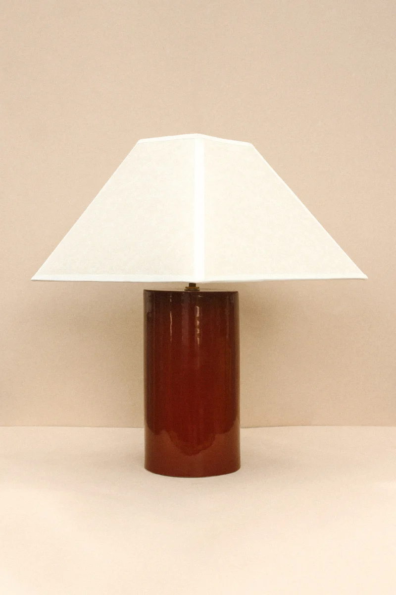 Hacienda Ceramic Table Lamp (Cacao)