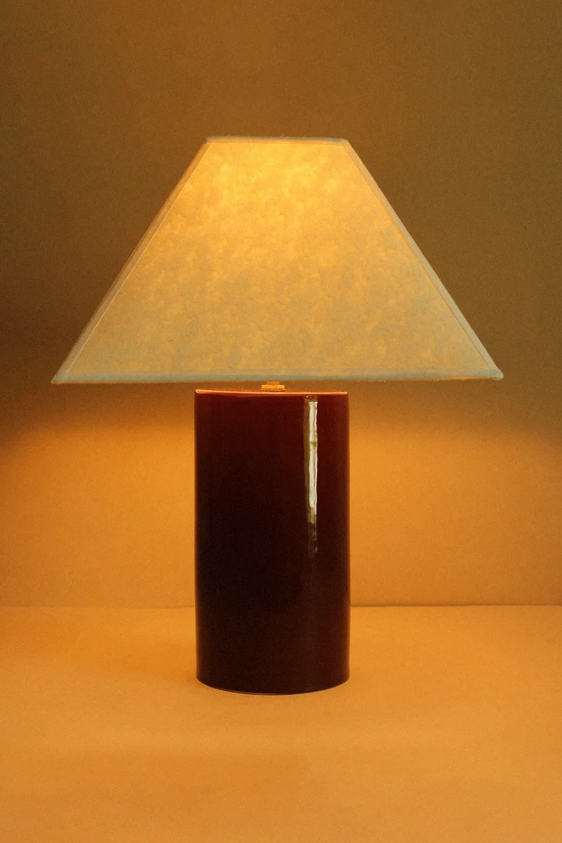 Hacienda Ceramic Table Lamp (Cacao)