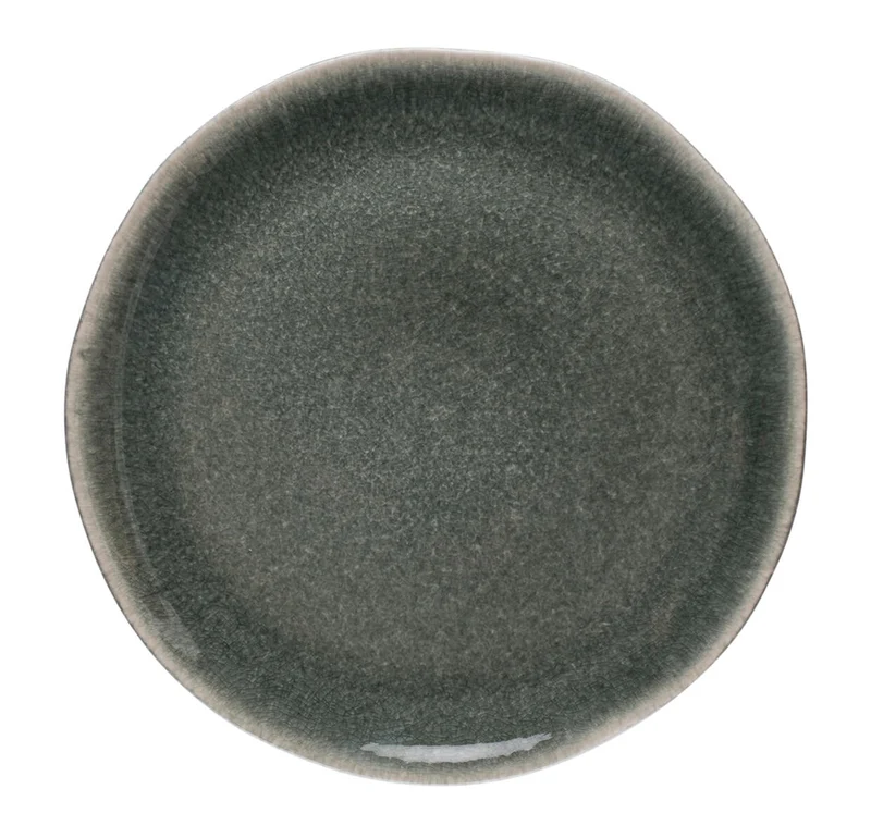 Assiette XL Maguelone Orage uni
