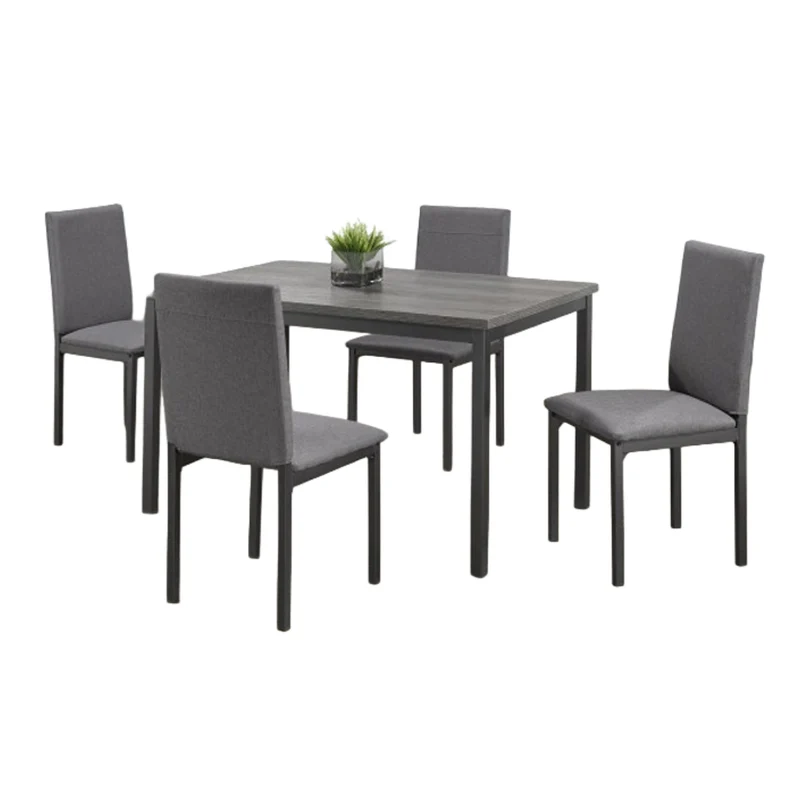 Contemporary Grey Dining Set – Model IF-1526