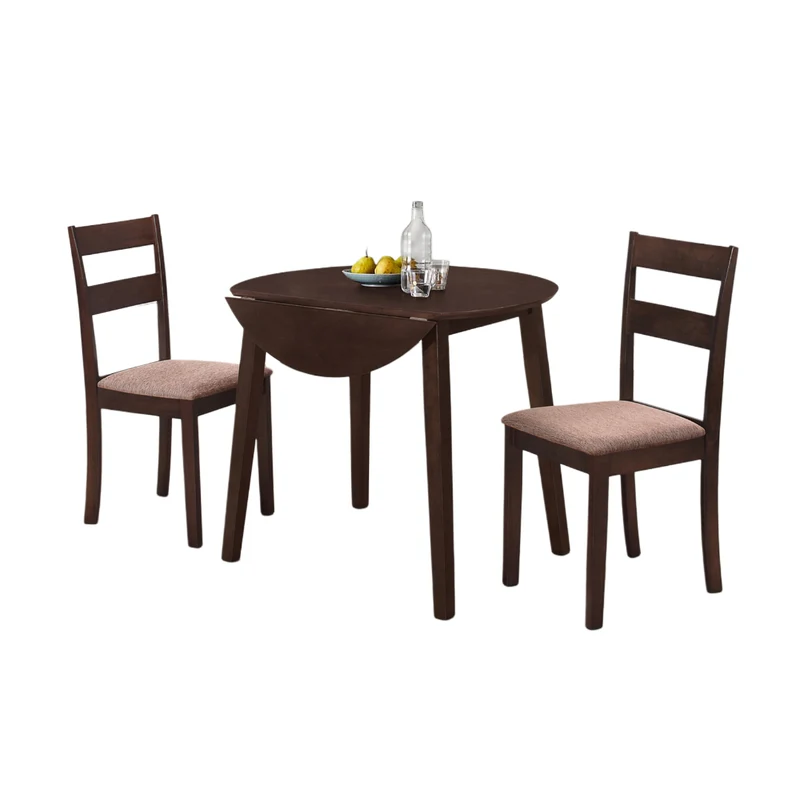 Espresso Drop Leaf Dining Set – Model T-Toronto