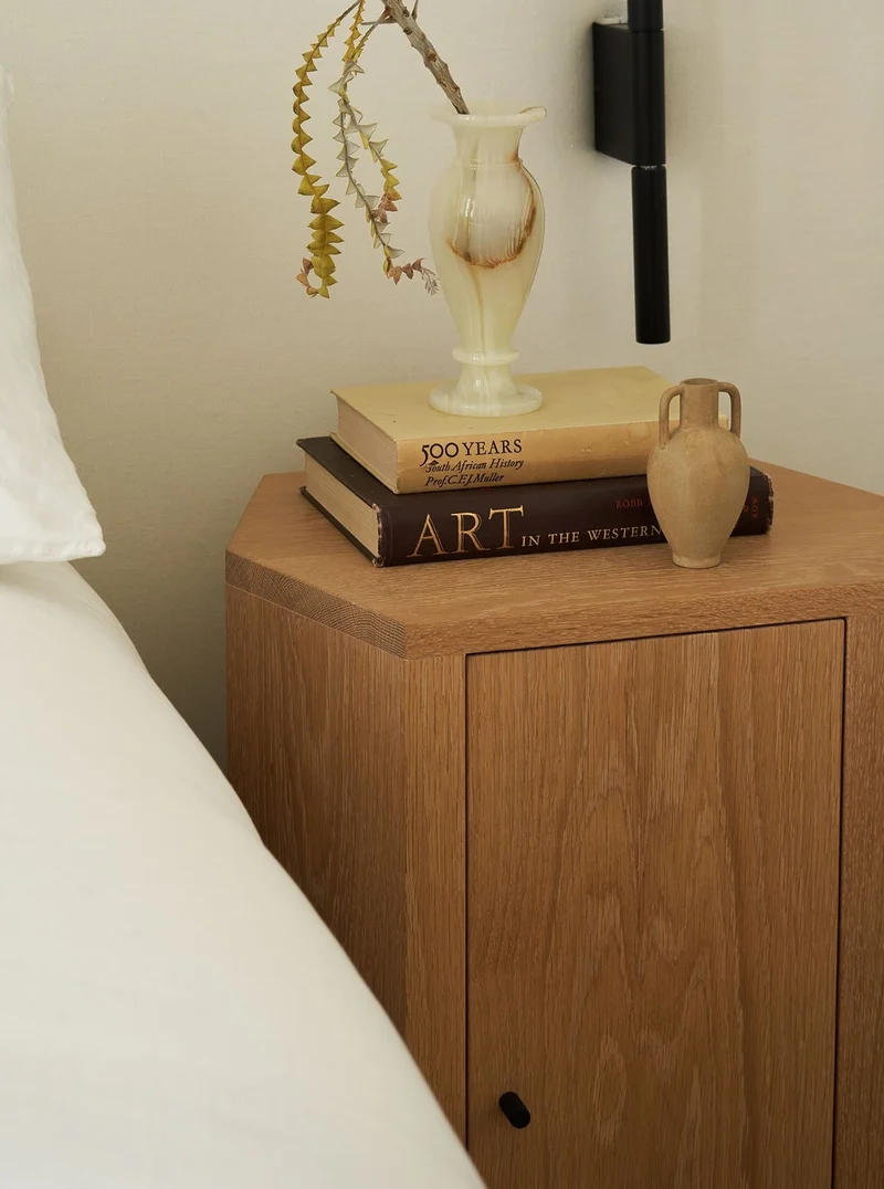 Pair of Park Night Stands in Oiled Oak
