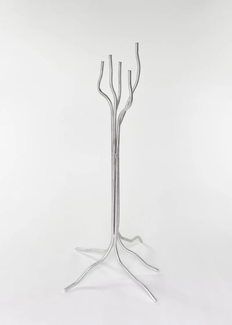 Tall Aluminum Candelabra