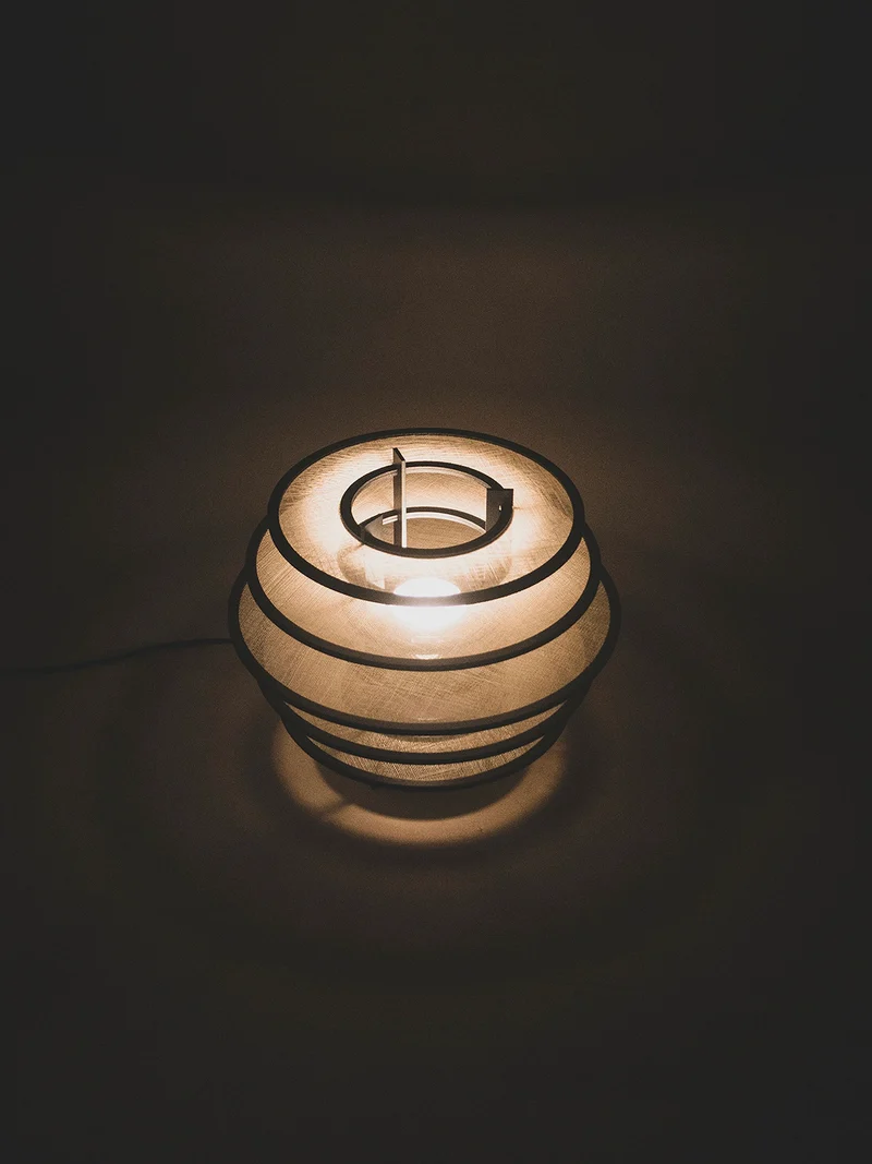 Wood Table Lamp I