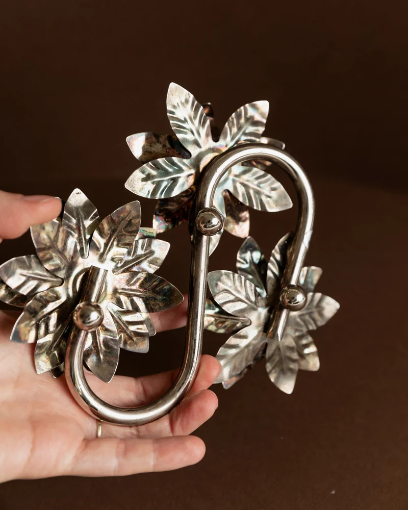 Silver Plated Vintage Candleholders