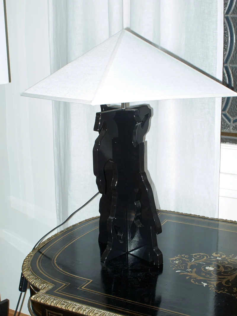 "The Bird" Wood Table Lamp