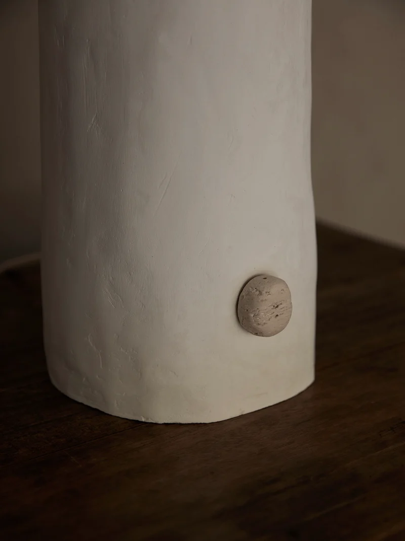 'La Fleur' Plaster Table Lamp