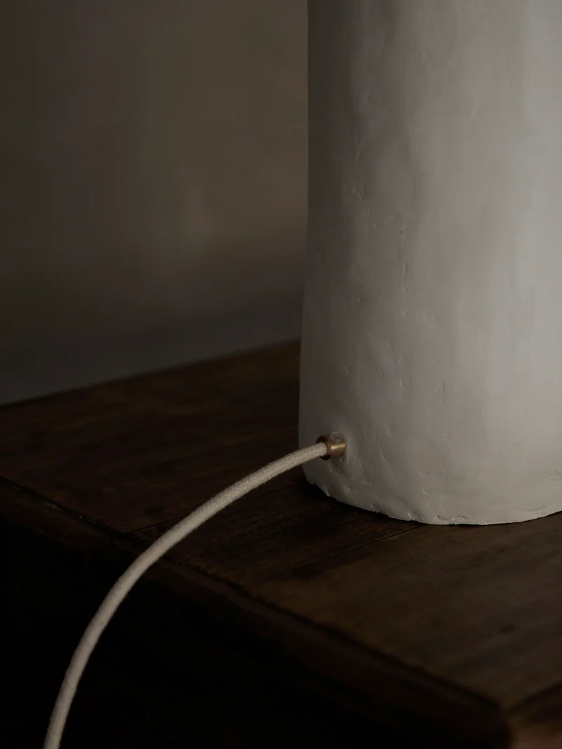 'La Fleur' Plaster Table Lamp