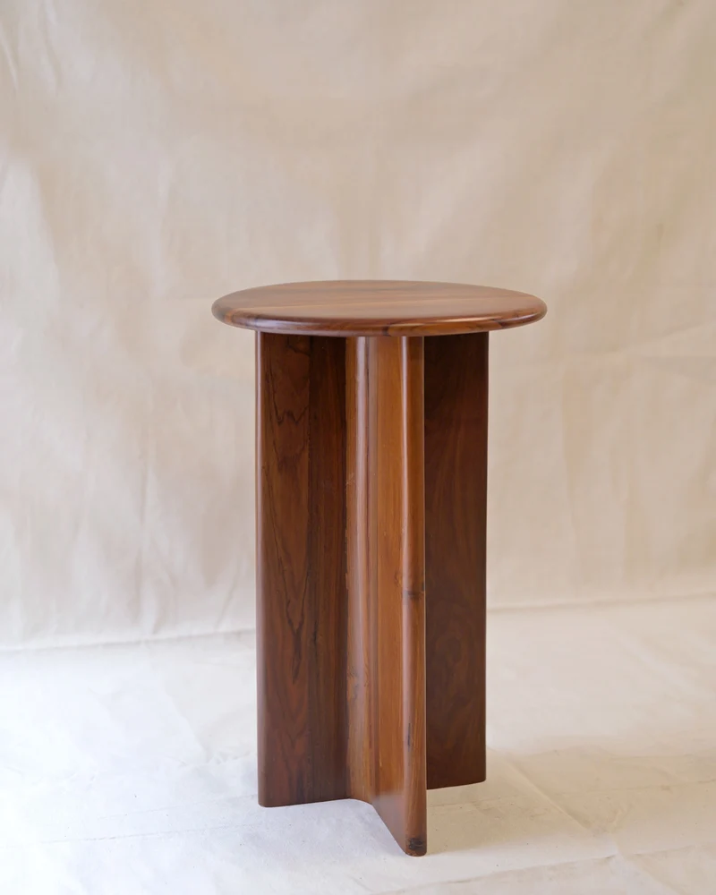 'Nemo & Dory' Set of 2 Wood Side Tables