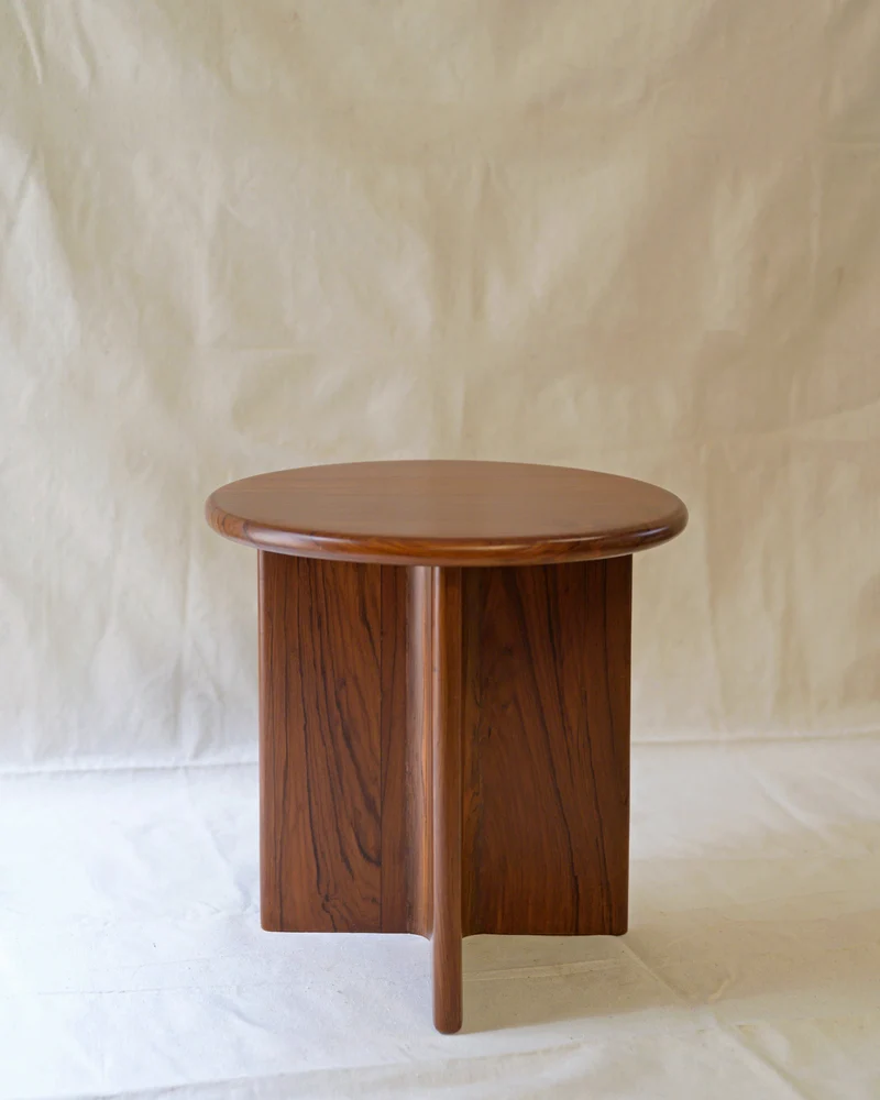 'Nemo & Dory' Set of 2 Wood Side Tables