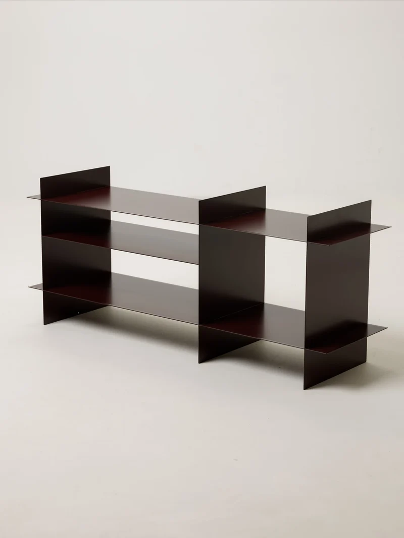 Steel Grid Shelving Unit